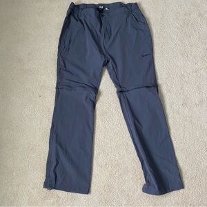 ARCTIX Womens 1XL Convertible Hiking Pants Gray Zipoff Gorpcore Trail Outdoor